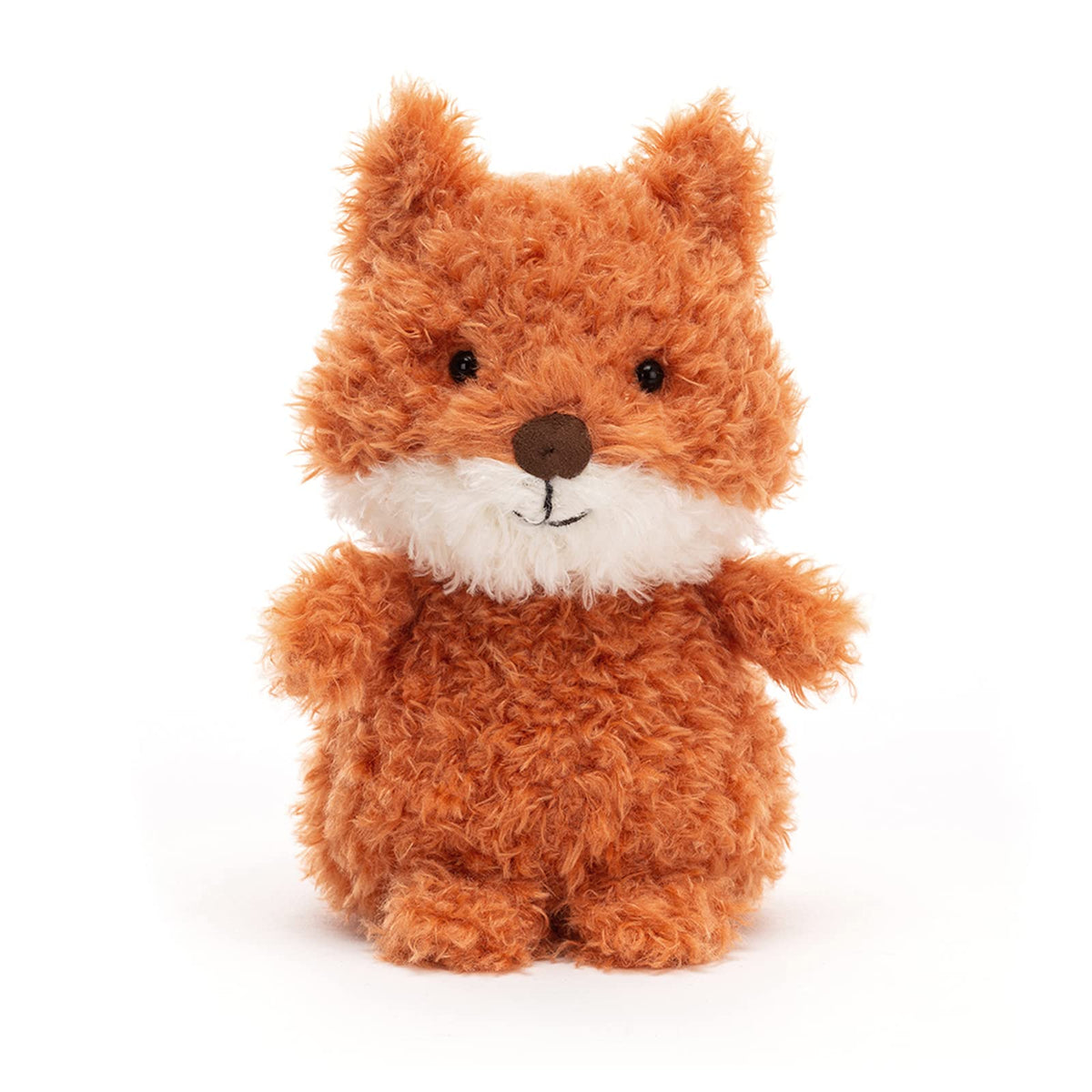 Jellycat Little Fox Stuffed Animal, 7 inches - Woodland Plush Toy - Classic Children's Gift