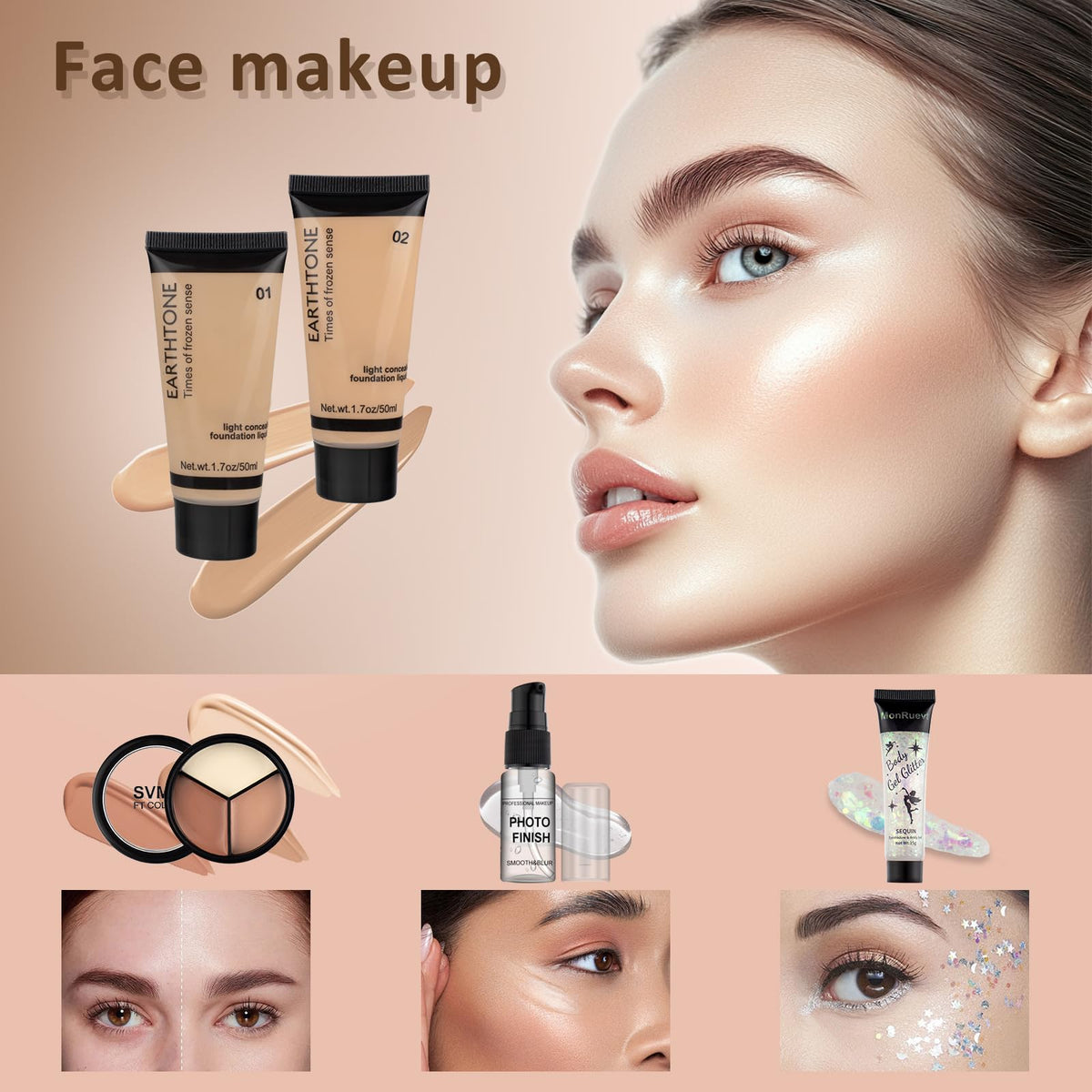 Makeup Sets for Girls Makeup Kit for Women Teenager Full Kit