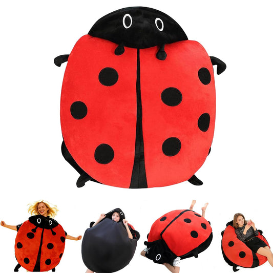 Wearable Lady Beetle Pillow, 40In Giant Wearable Pillow Beetle-Inspired