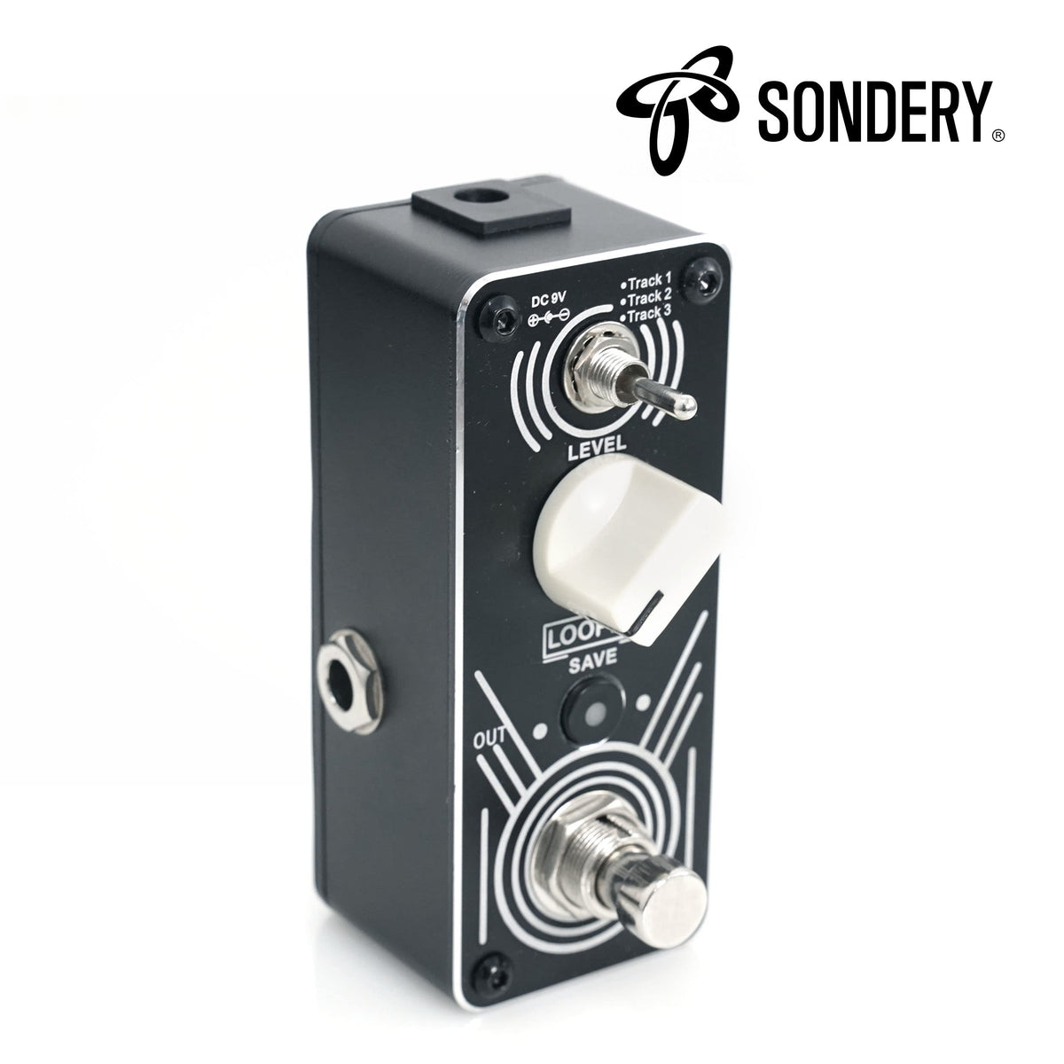 Sondery Looper Pedal Triple Loop Each Track 30 Minutes Looping Time
