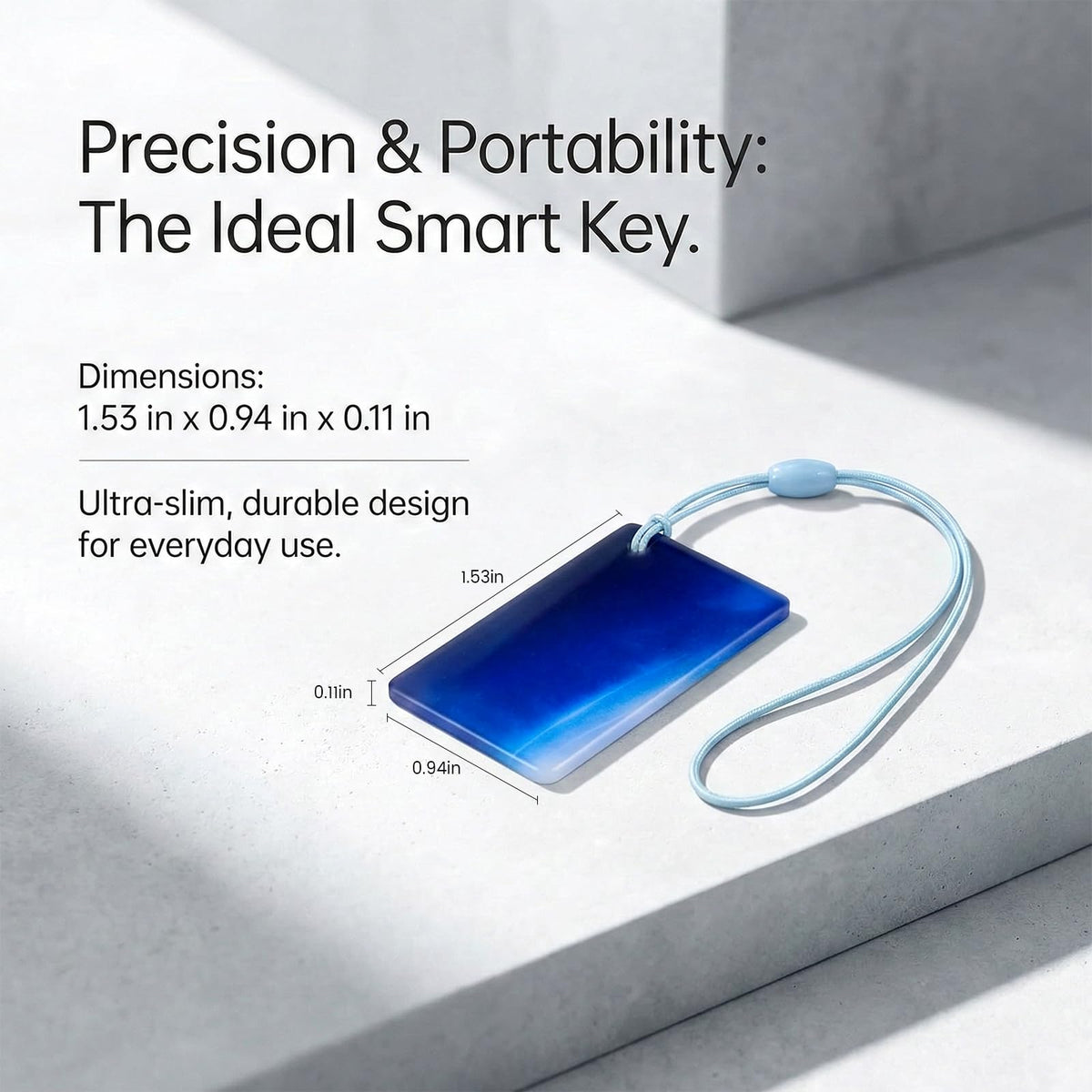 Biquole IC Card Fobs for Smart Lock, 13.56 Mhz Smart Deadbolt Key 4 PCS