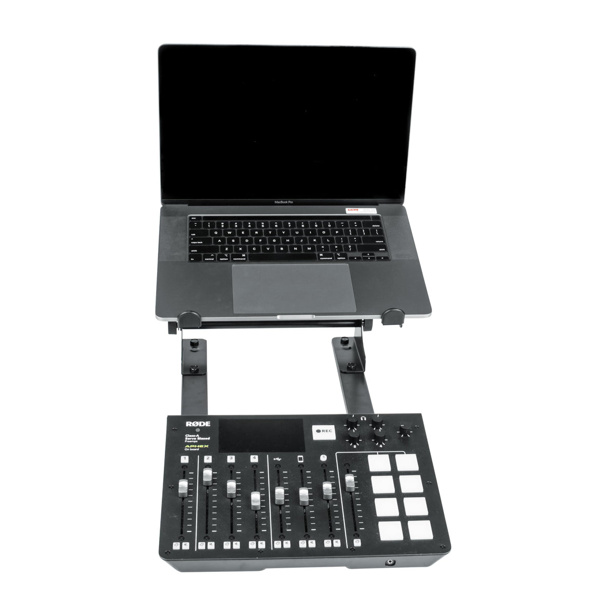 Gator Frameworks Portable Desktop Laptop/DJ Controller Stand with Fixed Height, (GFWLAPTOP1000)