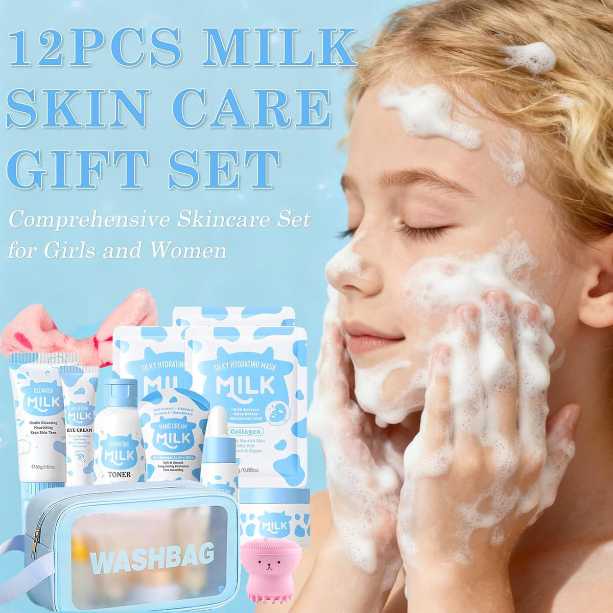 Gentle Milk Skincare Set Girls
