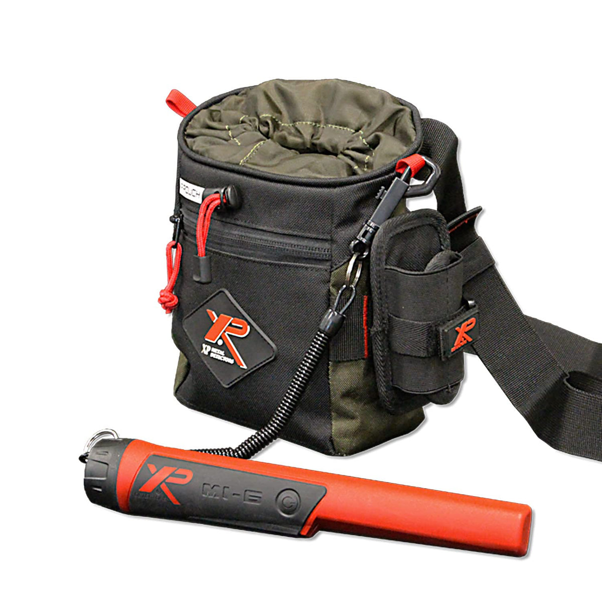 Robust XP Finds Pouch with Large & Zip Pockets, MOLLE Attach System