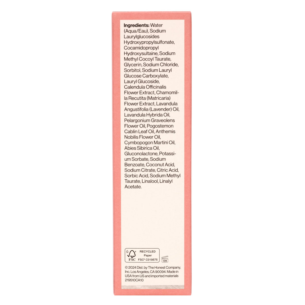 Honest Beauty Gentle Gel Daily Face Cleanser, Sensitive Skin, 5 fl oz