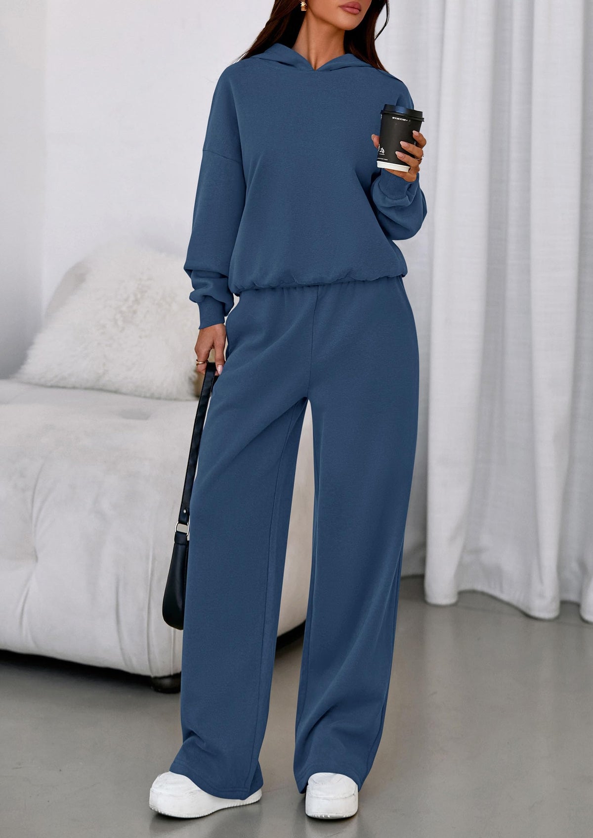 PRETTYGARDEN 2 Piece Lounge Sets for Women Matching Sweatsuits