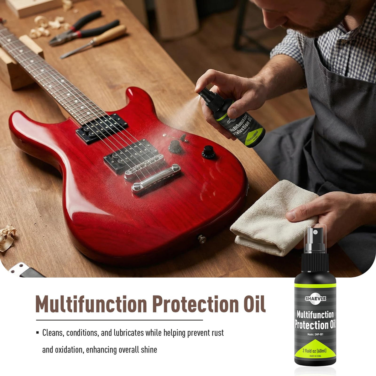 Shaevle Guitar Cleaning & Repair Kit