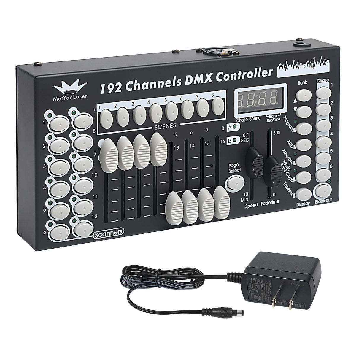 Dmx Controller Dmx Console,192CH Dmx512 Console Controller Panel Use For Editing Program of Stage Lighting Runing
