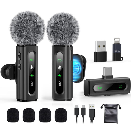 GoorDik USB-C Wireless Lavalier Microphone