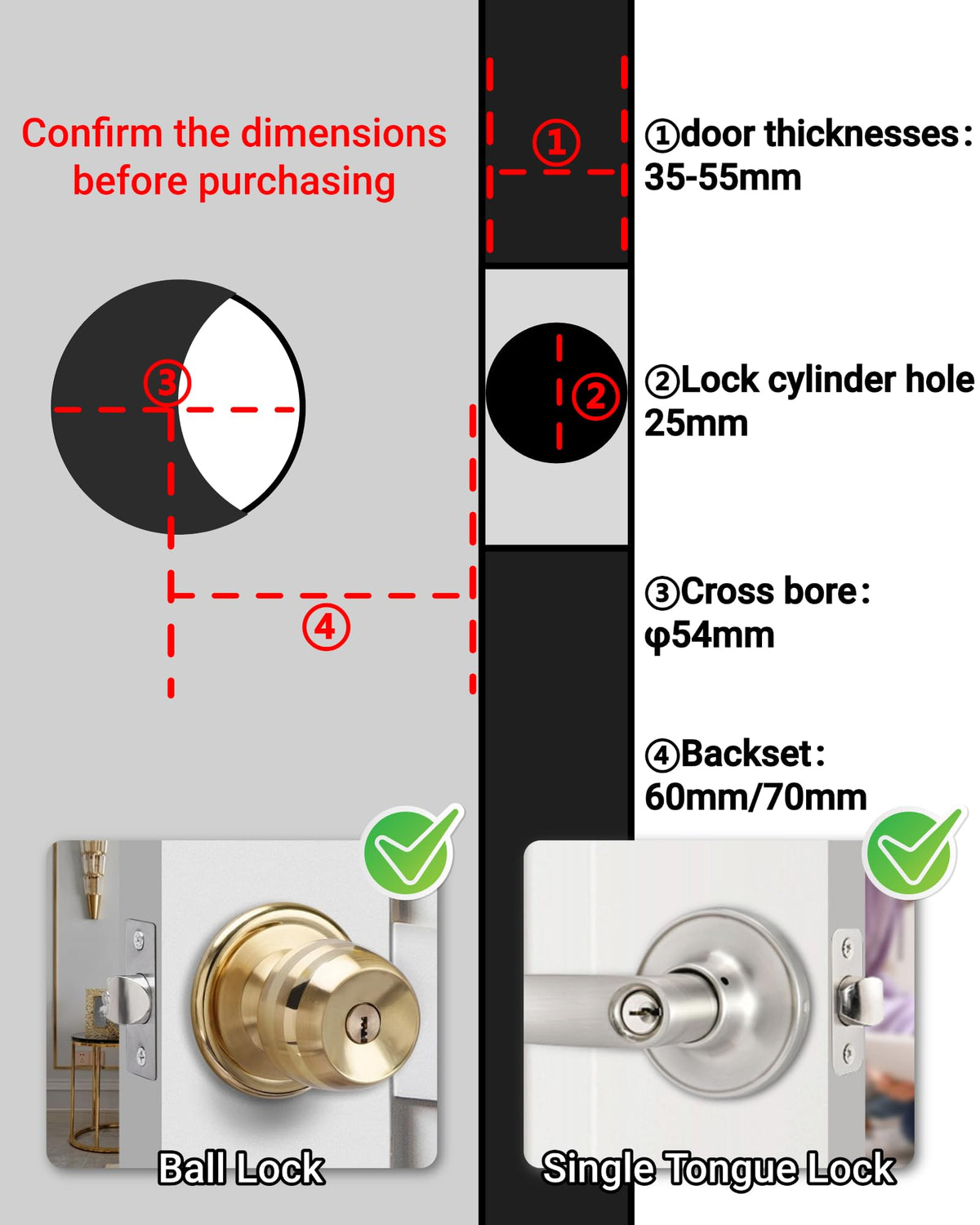 Keyless Touchscreen Deadbolt, 4-in-1 Access (Touchscreen)