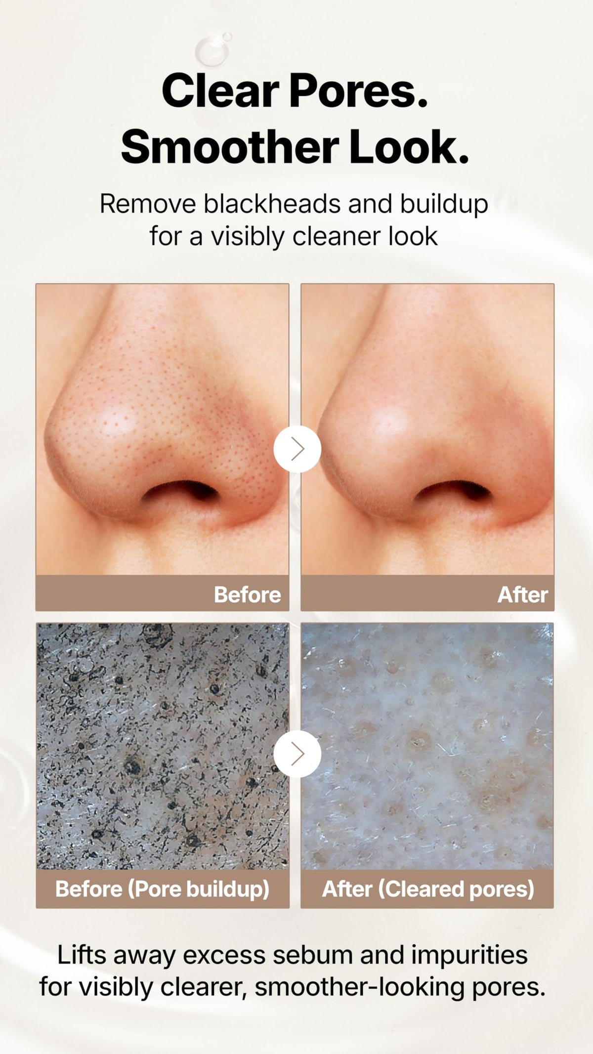 starlike Black Pore Vita Peptide Cleansing Oil I Jojoba 5%, AHA & LHA I Oil Cleanser for Face I Deep Cleansing Makeup Remover I Targets Clogging Blackheads I Korean Skincare I 6.76 Fl oz (200ml)