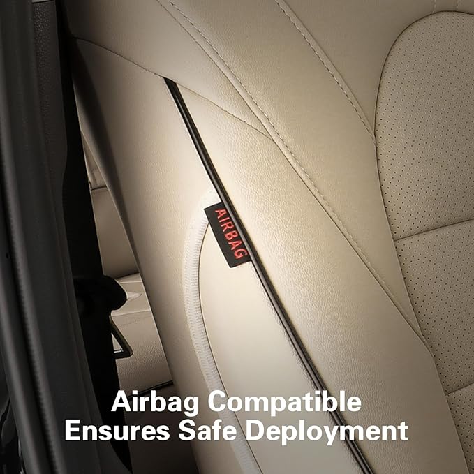 EKR Camry Seat Covers for Toyota Camry SE,XSE,SE Sport 2012-2017 (Not for Hybrid) Leather Car Seat Cover Full Set for Trucks SUV-Faux Leather ((Beige)