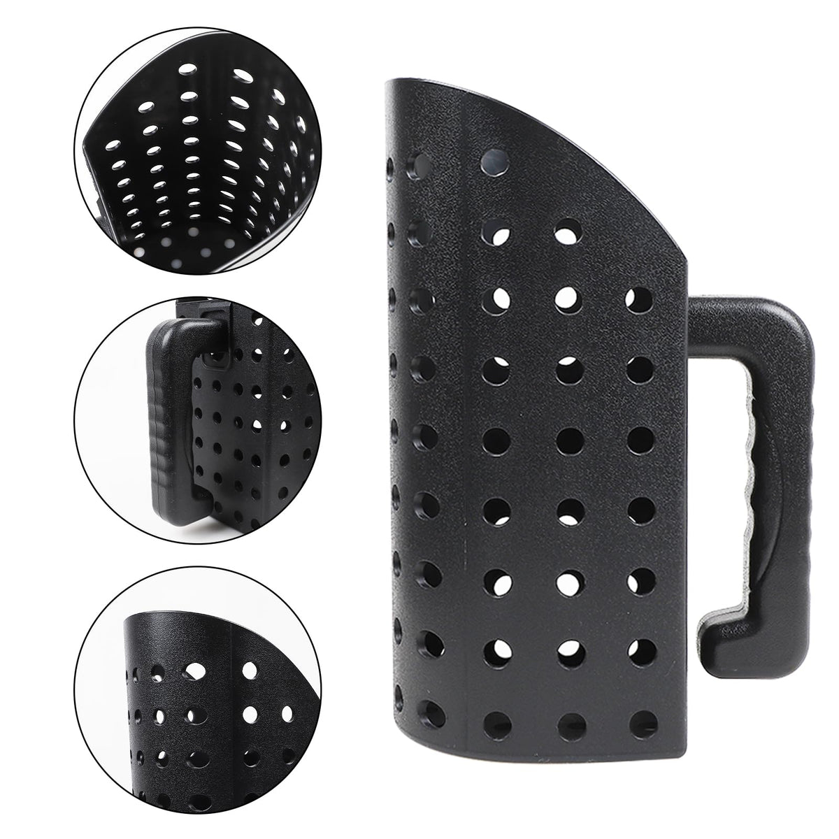 PSEBAY Sand Scoop for Metal Detecting, Metal Detector Tools Heavy Duty Digging Shovel and Sand Sifter for Beach Shelling