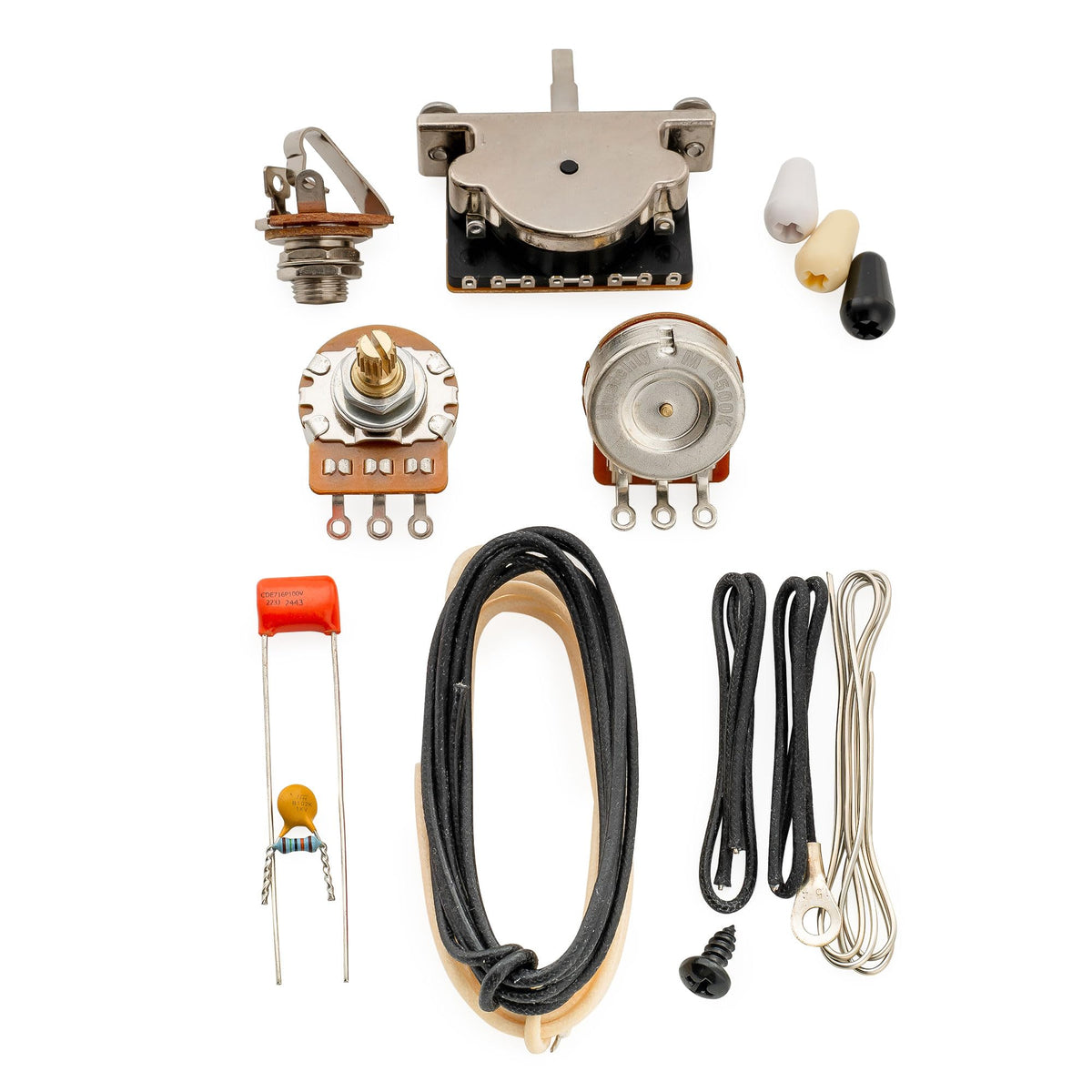 Musiclily Pro Electric Guitar DIY Wiring Kit Upgrade for Import Style ST HH
