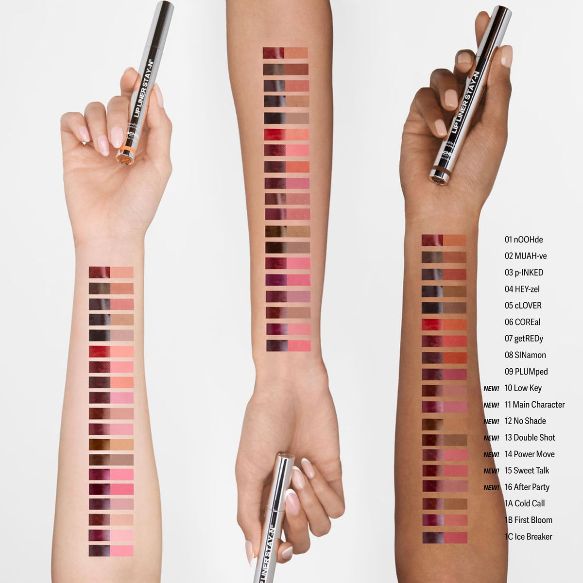 Sacheu Lip Liner STAY-N Peel Off Lip Stain, Longwear, MUAH-VE