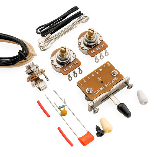 Musiclily Pro Electric Guitar DIY Wiring Kit Upgrade for Import Style ST HH