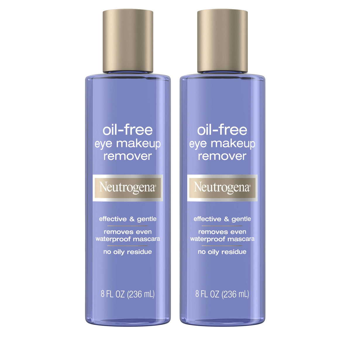 Neutrogena Oil-Free Eye Makeup Remover & Cleanser, 2 Pack
