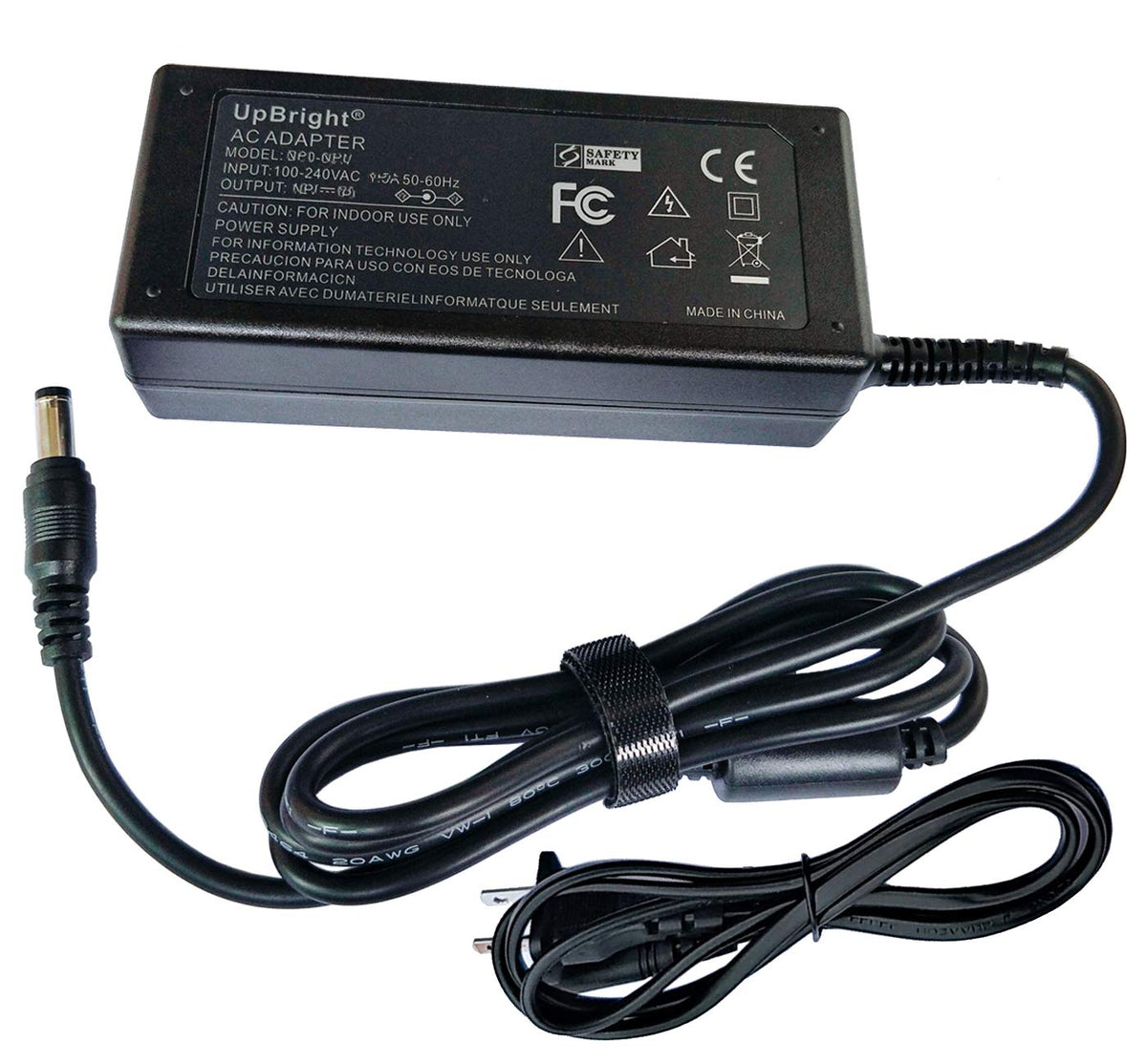 UpBright 12V AC/DC Adapter Compatible with Korg SP 250 SP250 PA 50 PA50 SD PA50SD LP 250 350 LP250 LP350 Pro Arranger Lifestyle Digital Piano Keyboard MP 10 MP10 Pro Media Player 12VDC 4A Power Supply