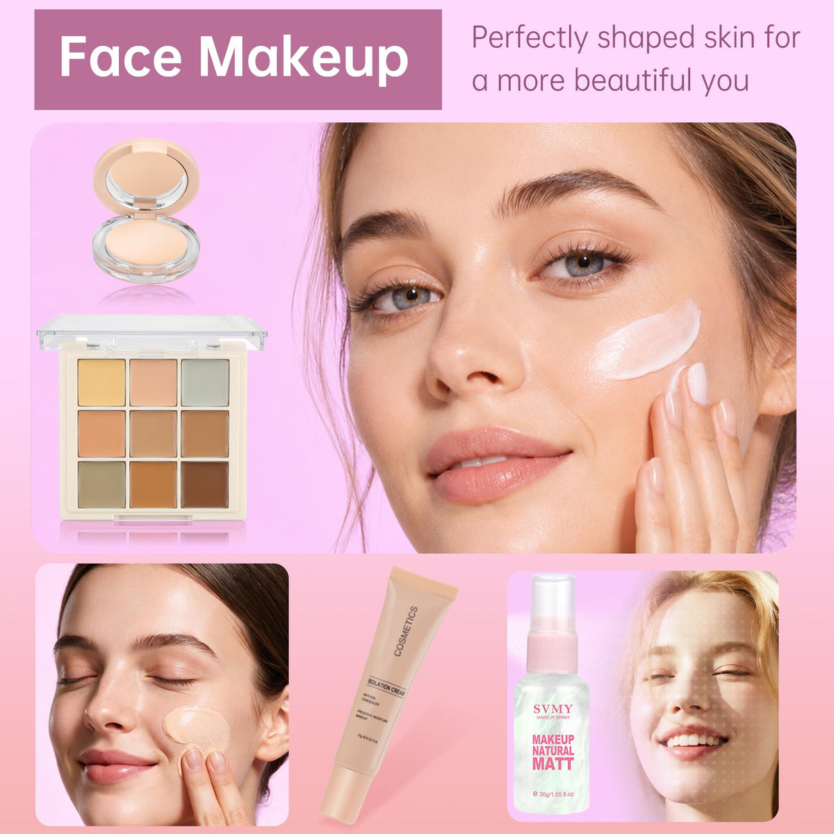 Makeup Kit Makeup Set for Teens Makeup Gift Set for Beginners Teenager Makeup Sets Travel Makeup Kits for Teenagers Girls 14-16