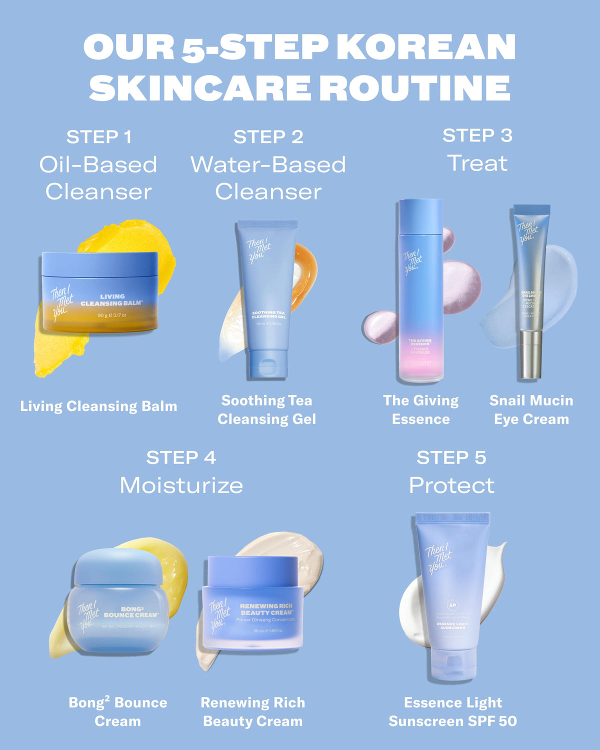 Then I Met You Living Cleansing Balm, Makeup Remover Oil Cleanser Face Wash