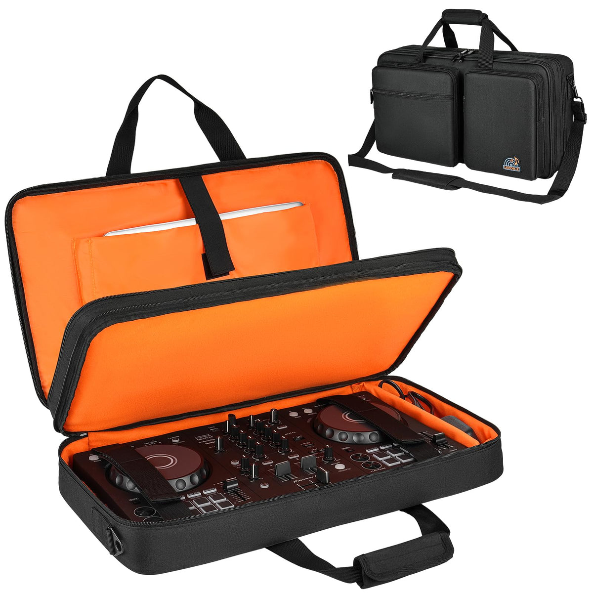 DJ Controller Case Fits for Pioneer DDJ-FLX4/Numark Mixtrack Platinum FX