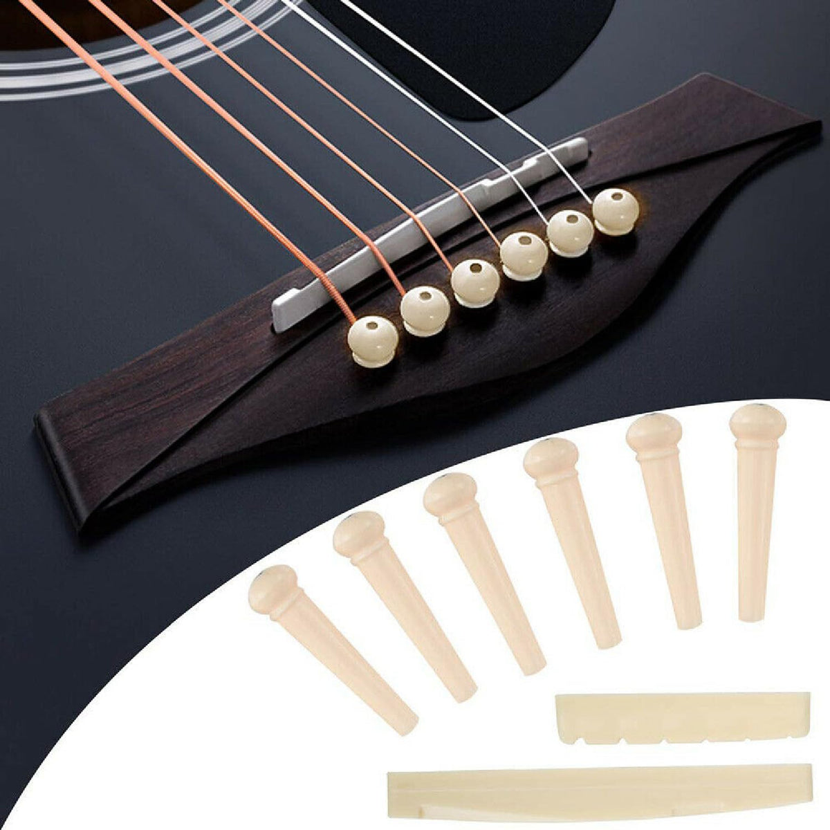 84Pcs Guitar Tool Kit, Guitar Cleaning Kit, Guitar Accessories Guitar Setup Kit, Guitar Repair Kit for Acoustic Electric Guitar Ukulele Bass Banjo, Guitar Maintenance Kit Guitar Gifts for Musicians