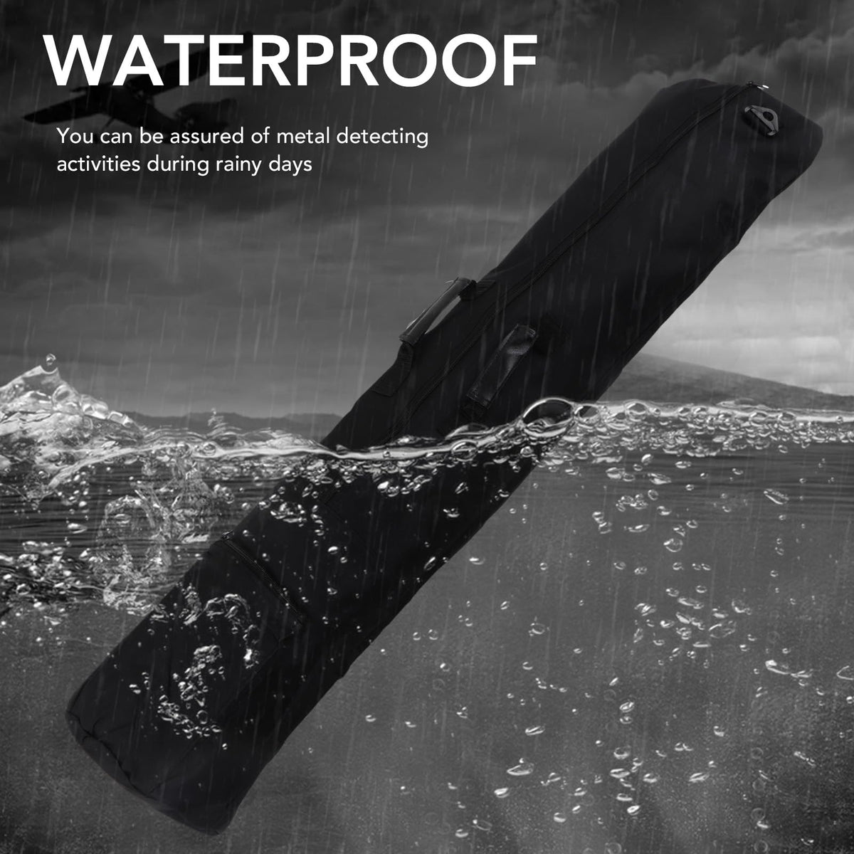 All Purpose Carry Bag for Metal Detector Portable Waterproof Nylon Storage Bag Metal Detector Bag