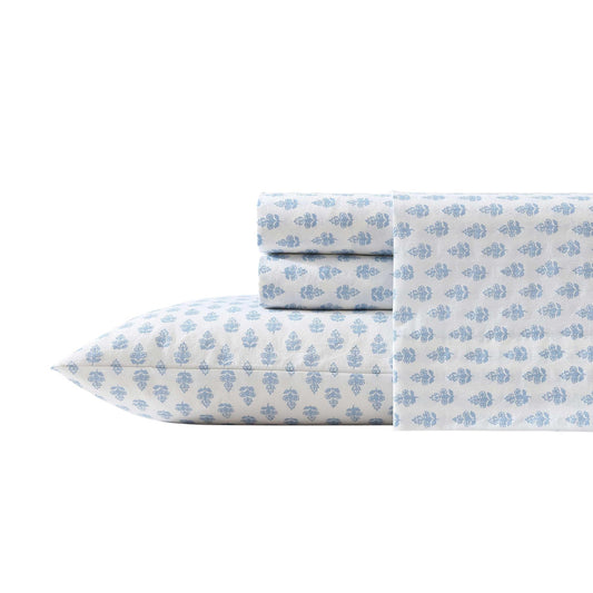 Laura Ashley - Queen Sheet Set with Fitted Sheet & Pillowcases