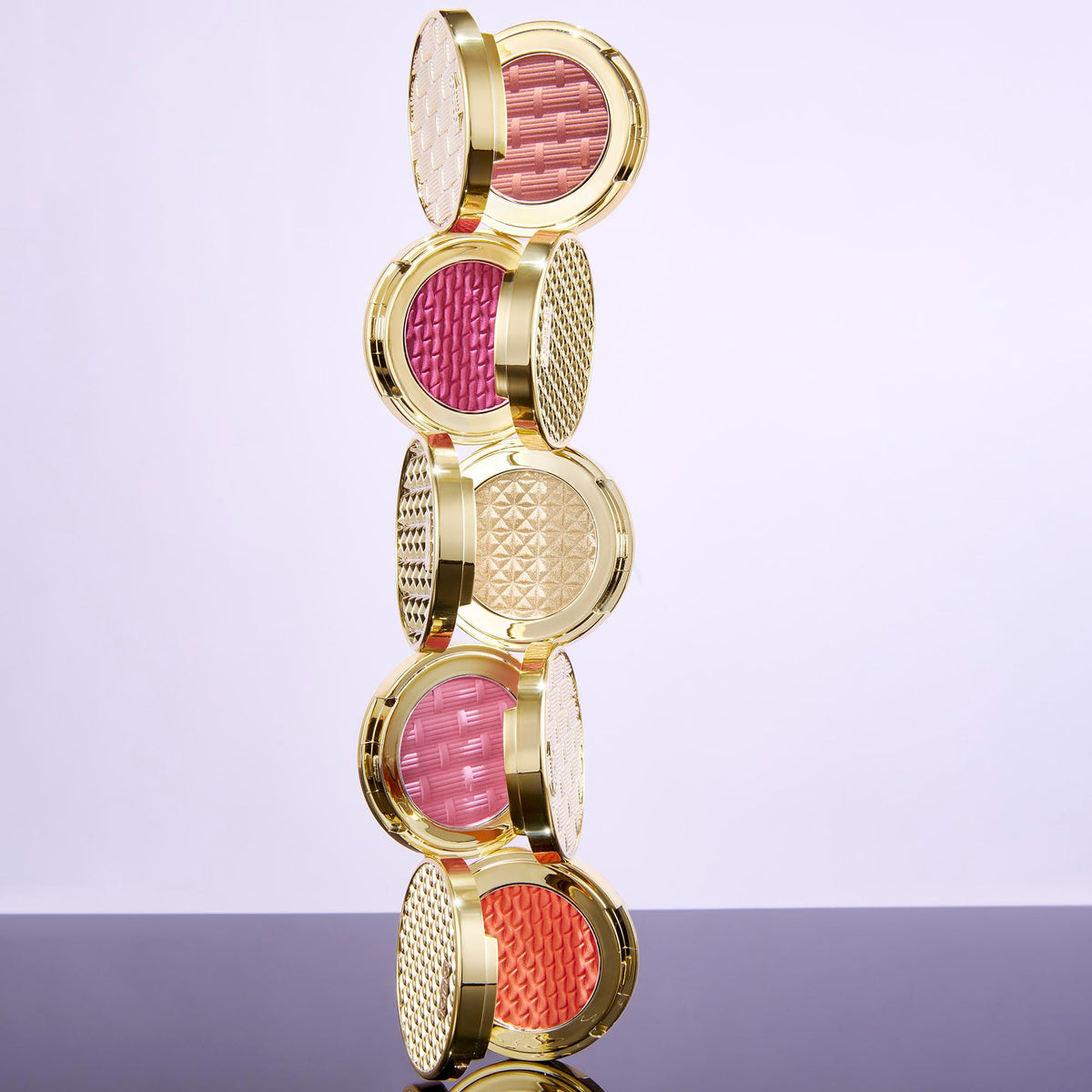 tarte stay golden Amazonian clay cheek blush & highlight 5pc set – Mineral Pigment Sheer Buildable Blush With Vitamin E for Lightweight Longwear, Vegan & Cruelty-Free, travel size