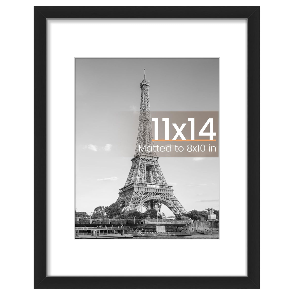 upsimples Black 11x14 Picture Frame