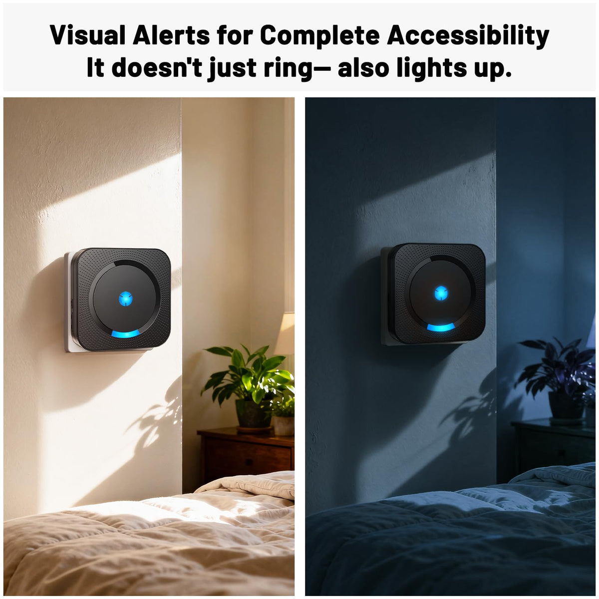 Wireless Doorbell Video Doorbell Extender for Blink - Compatible with Blink Doorbell (Gen 1) 1 Video Doorbell Extender 2 Receiver
