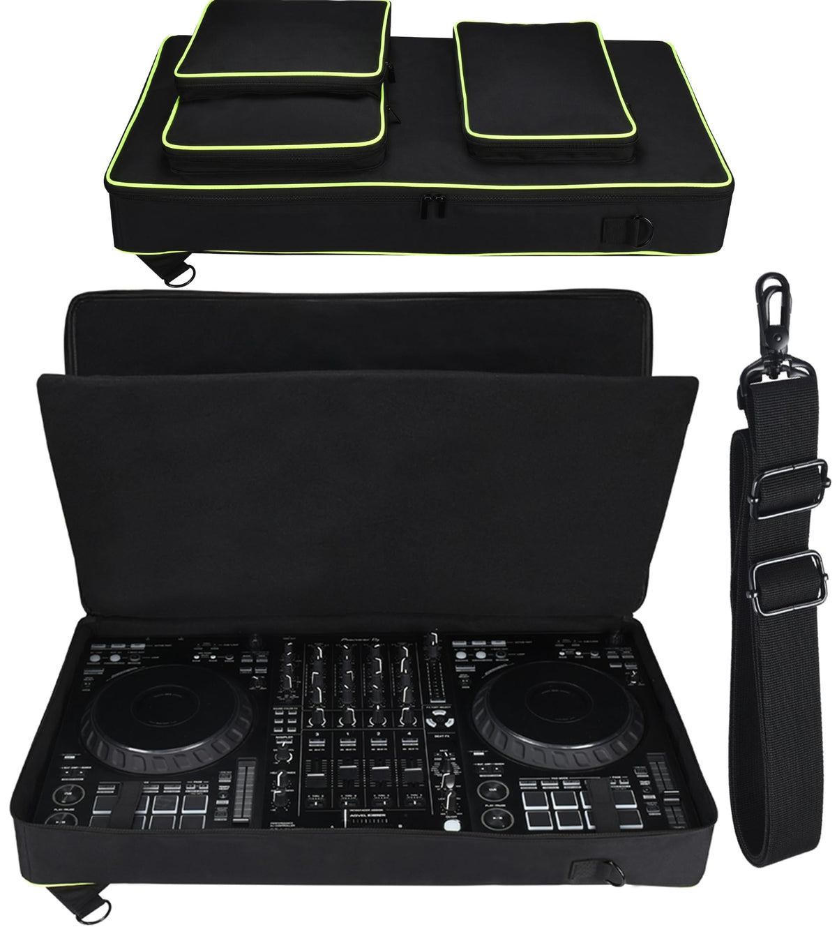 DJ Controller Case fits for Pioneer DDJ FLX10 / 1000 / 1000SRT / GRV6
