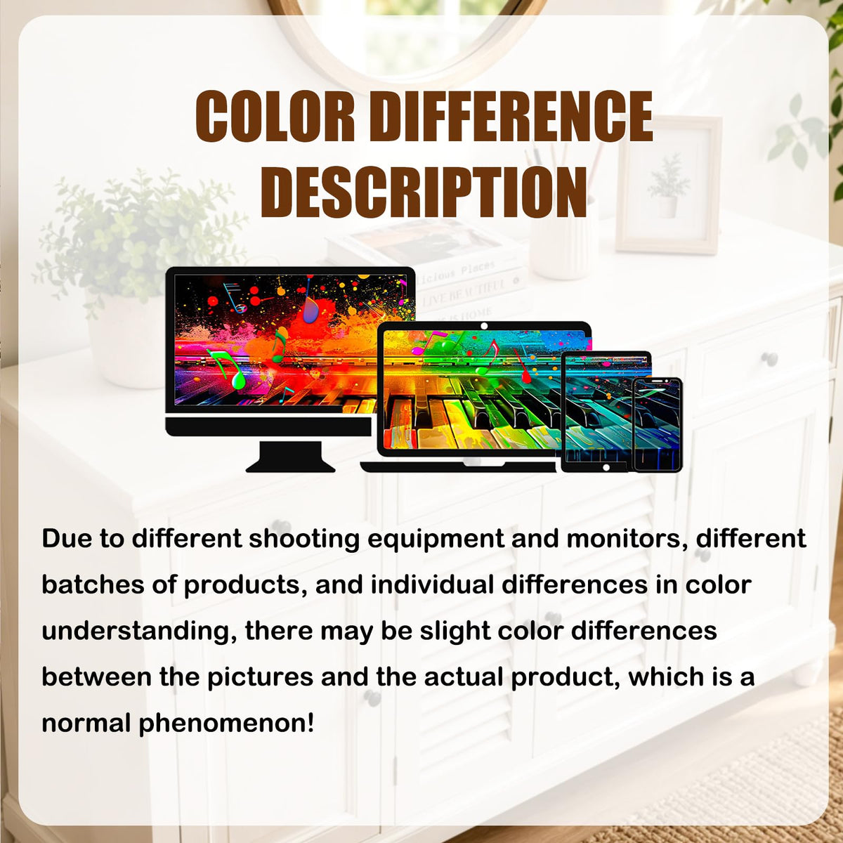 Nuxovilar Ink Splash Keyboard Cover Milk Silk 40x15.4 In