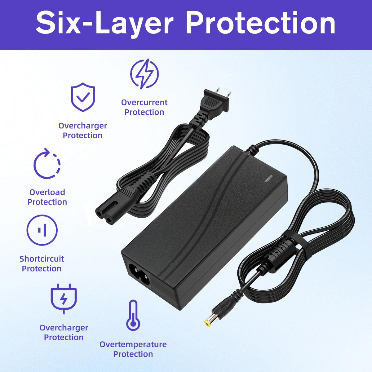 12V Adapter Charger for Roland PSB-5U for FP-10 Digital Piano Power Supply