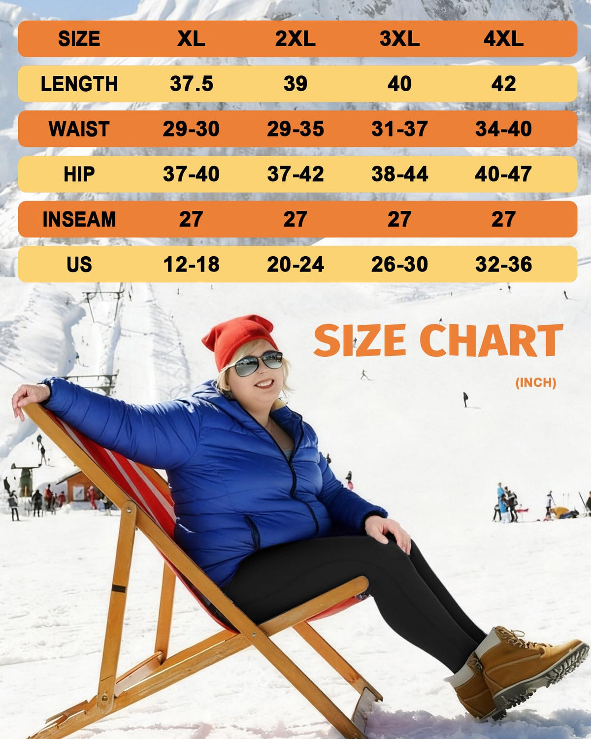 Diu Life 3 Pack Plus Size Fleece Lined Leggings for Women Stretchy 1X-4X Winter Warm Tummy Control Thermal Workout Yoga Pants