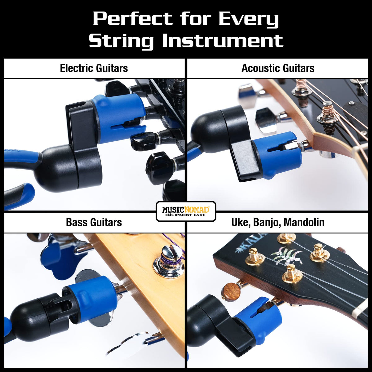 MusicNomad 6 pc. Guitar String Change Tool Kit (MN218)
