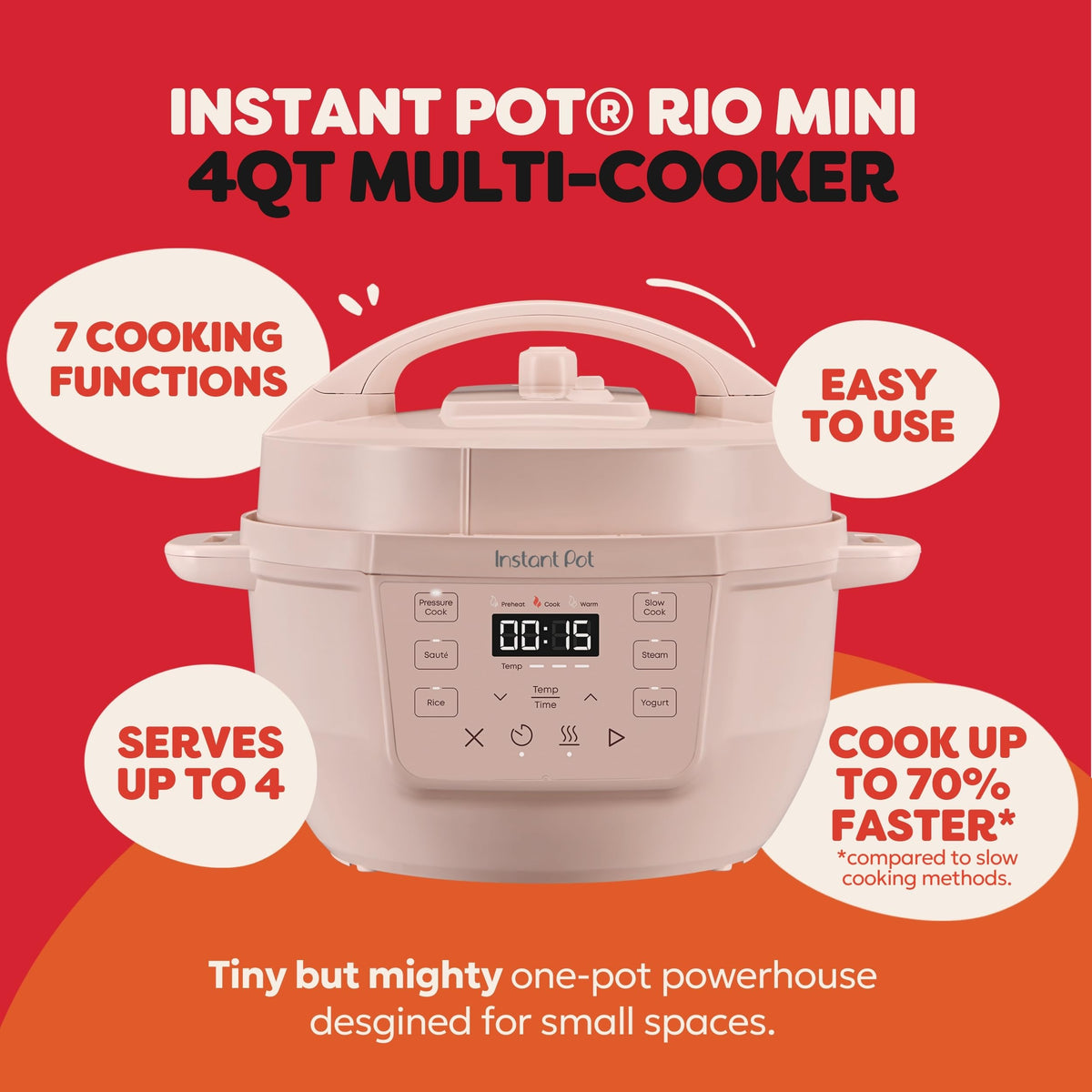 Instant Pot Rio Pressure Cooker
