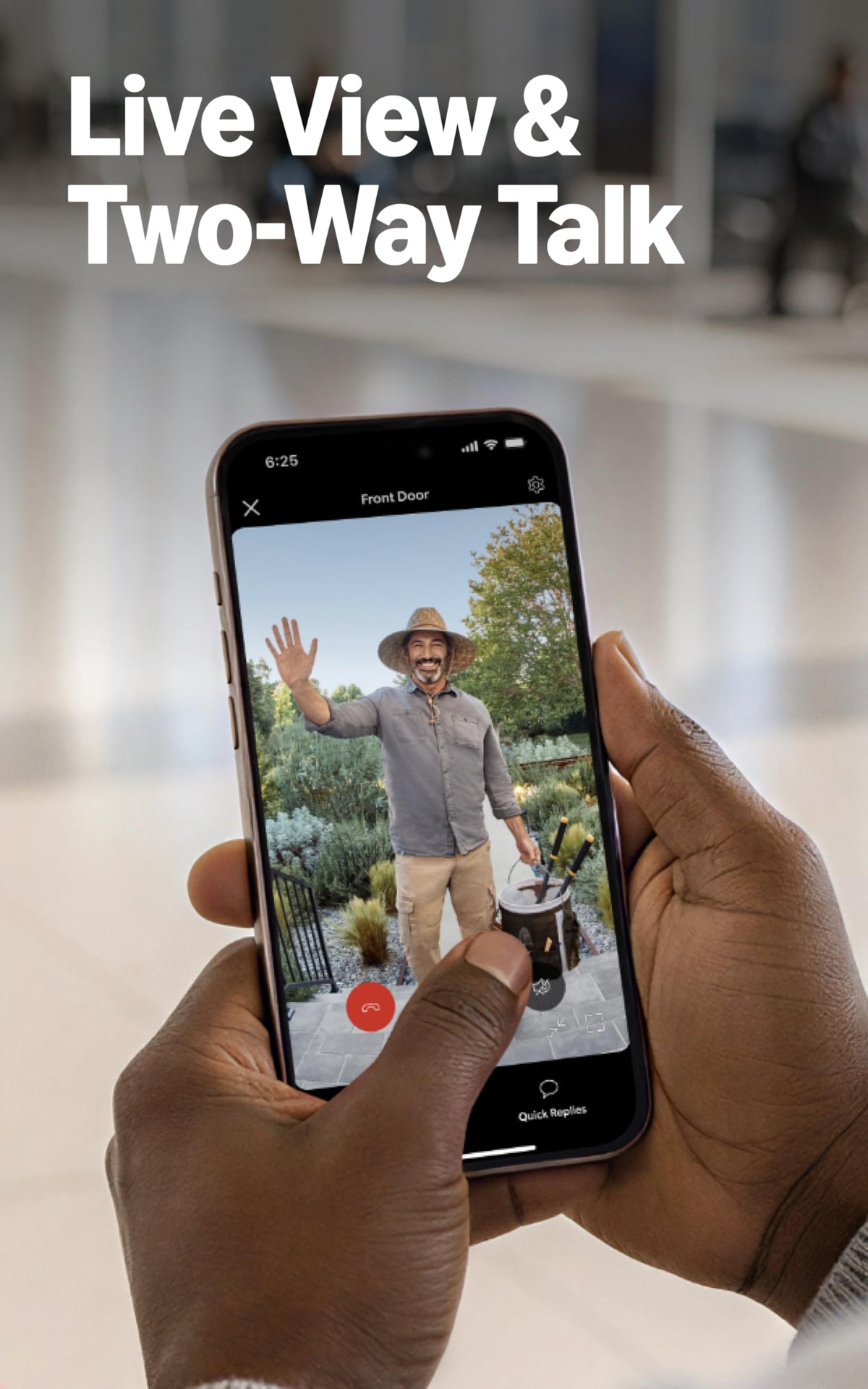 Ring Battery Doorbell 2K (newest model) Retinal 2K with wide-angle video, up to 6x Enhanced Zoom, Two-Way Talk, and Built-In Battery, Matte Mocha