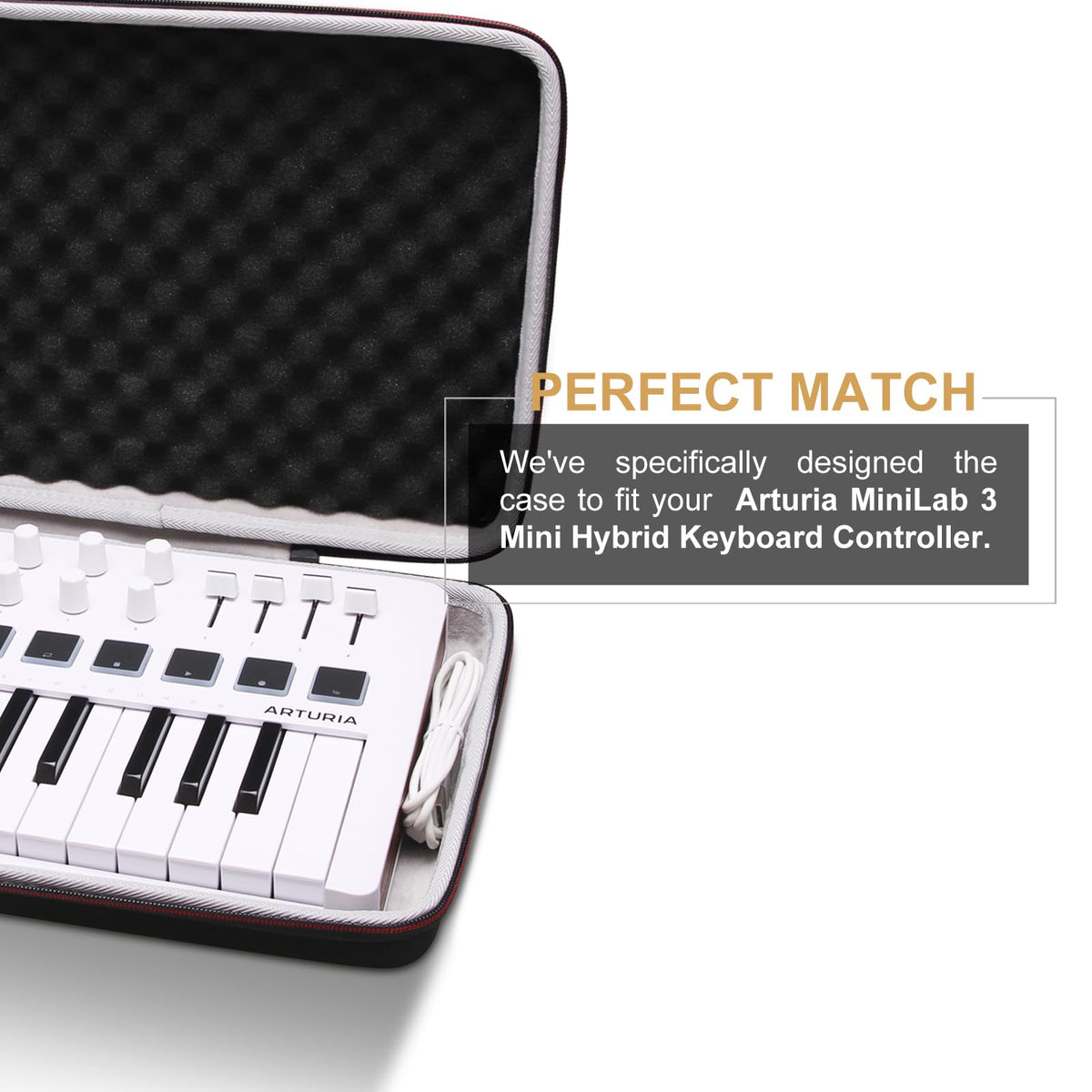 L LTGEM Controller Case - Hard Storage Travel Protective Carrying Bag