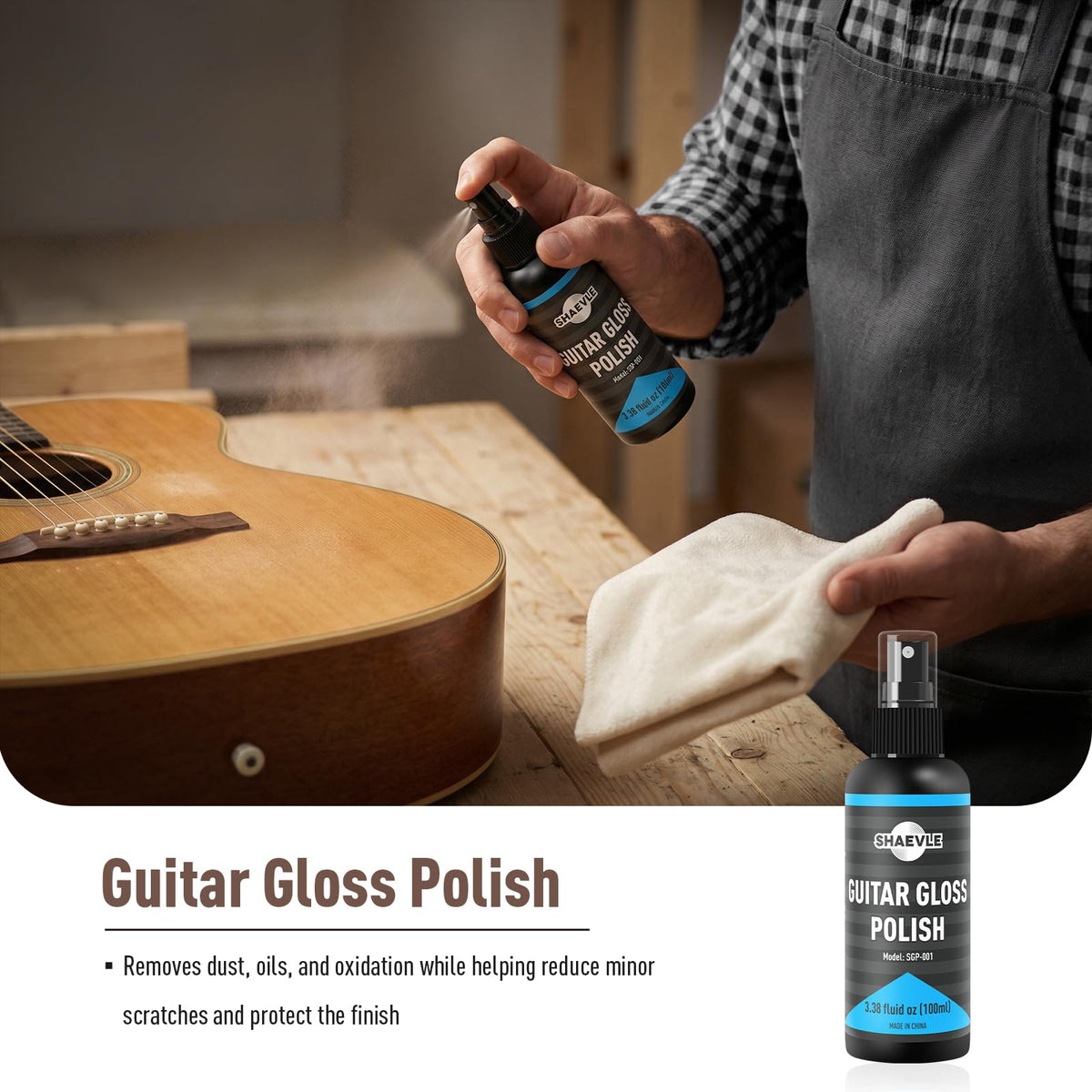 Shaevle Guitar Cleaning & Repair Kit