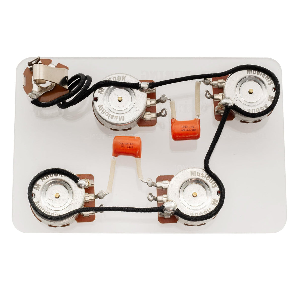 Musiclily Pro LP STD Modern 60s Pre-wired Wring Harness Kit Upgrade