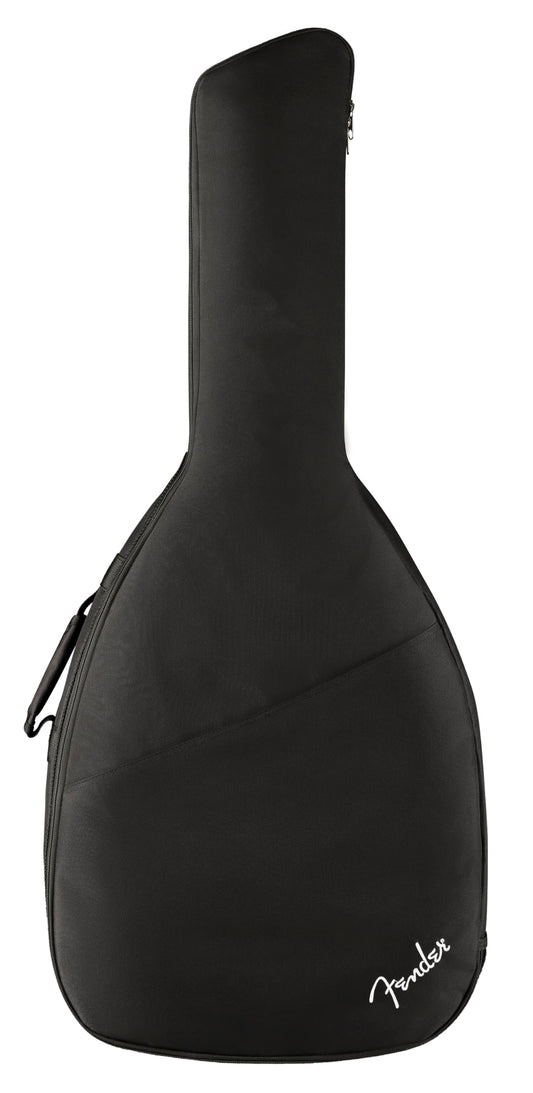 Fender F405 Dreadnought Acoustic Guitar Gig Bag, Backpack Straps, Black