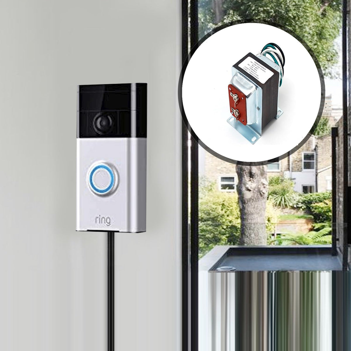 16V 30VA Doorbell Transformer for Ring Video Doorbells