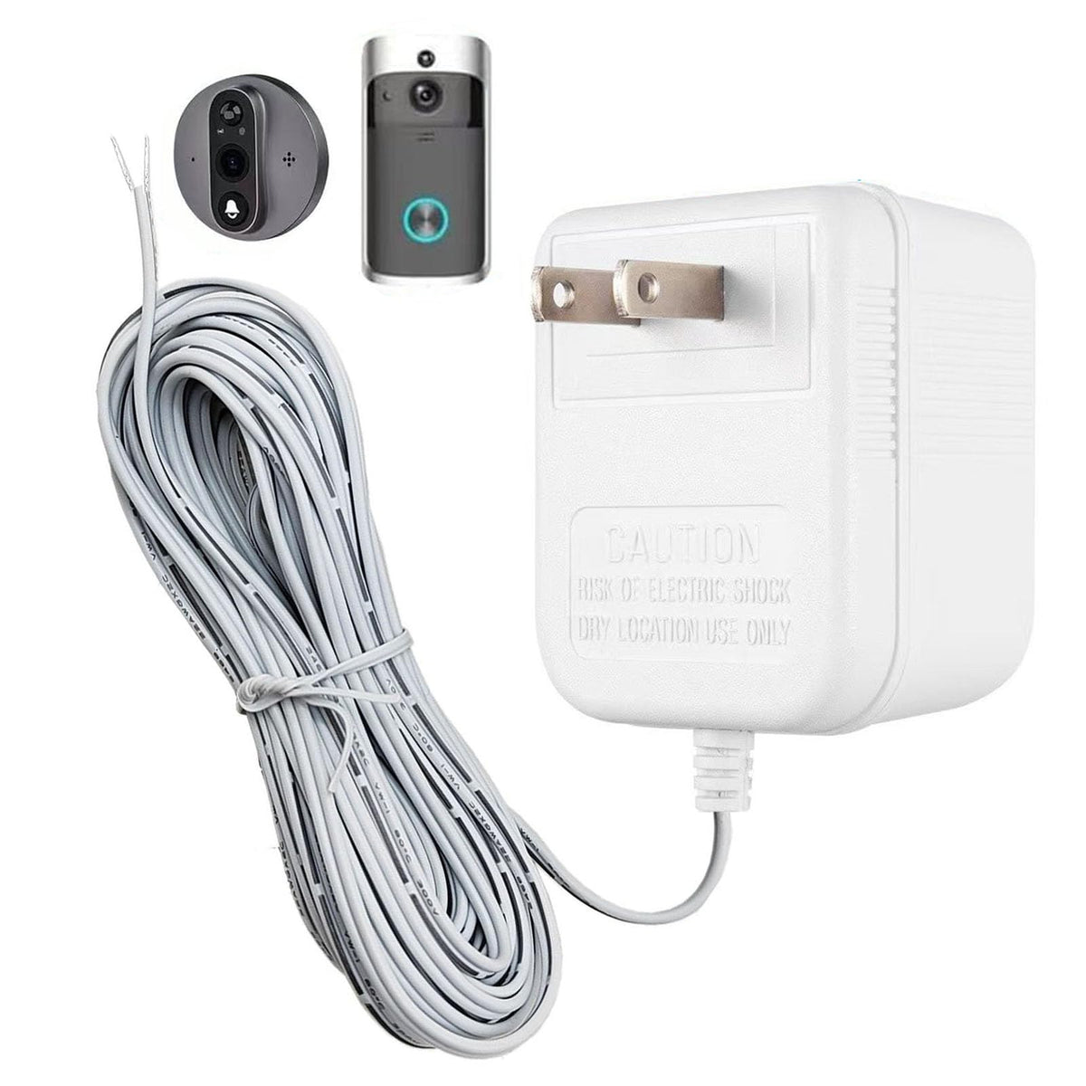 UPMMUD AC-AC 24V Video Doorbell Power Supply Transformer