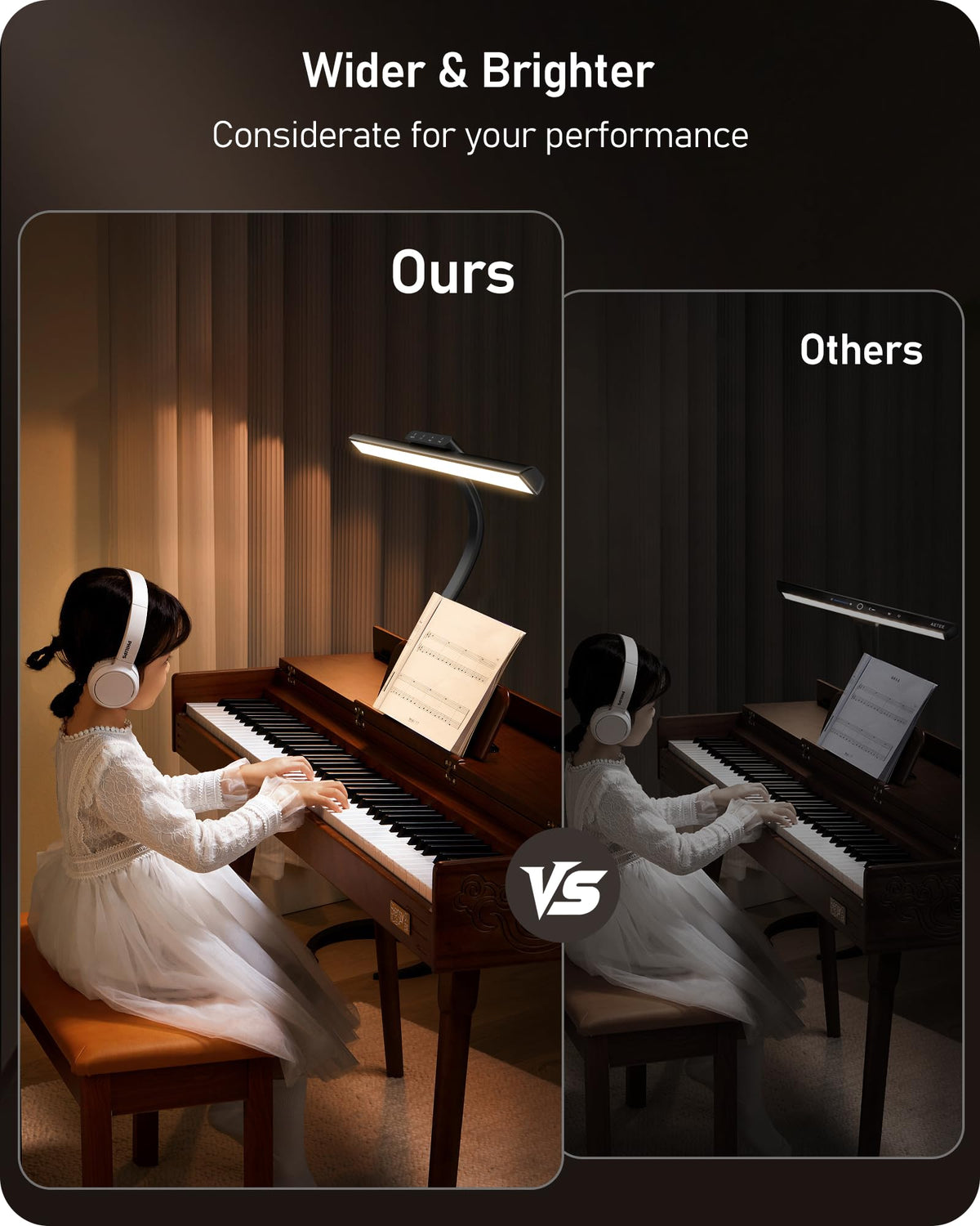 Glendan Adjustable LED Piano Music Light