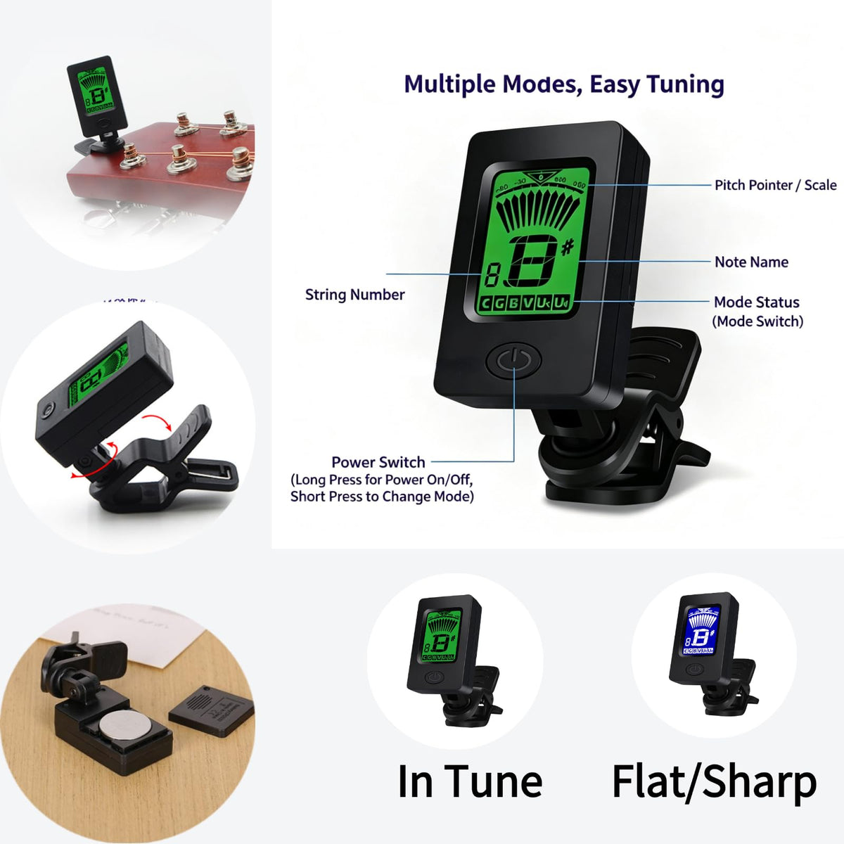 YOYODOGS Guitar Accessories Kit Gifts for Men Players of All Levels Gadgets
