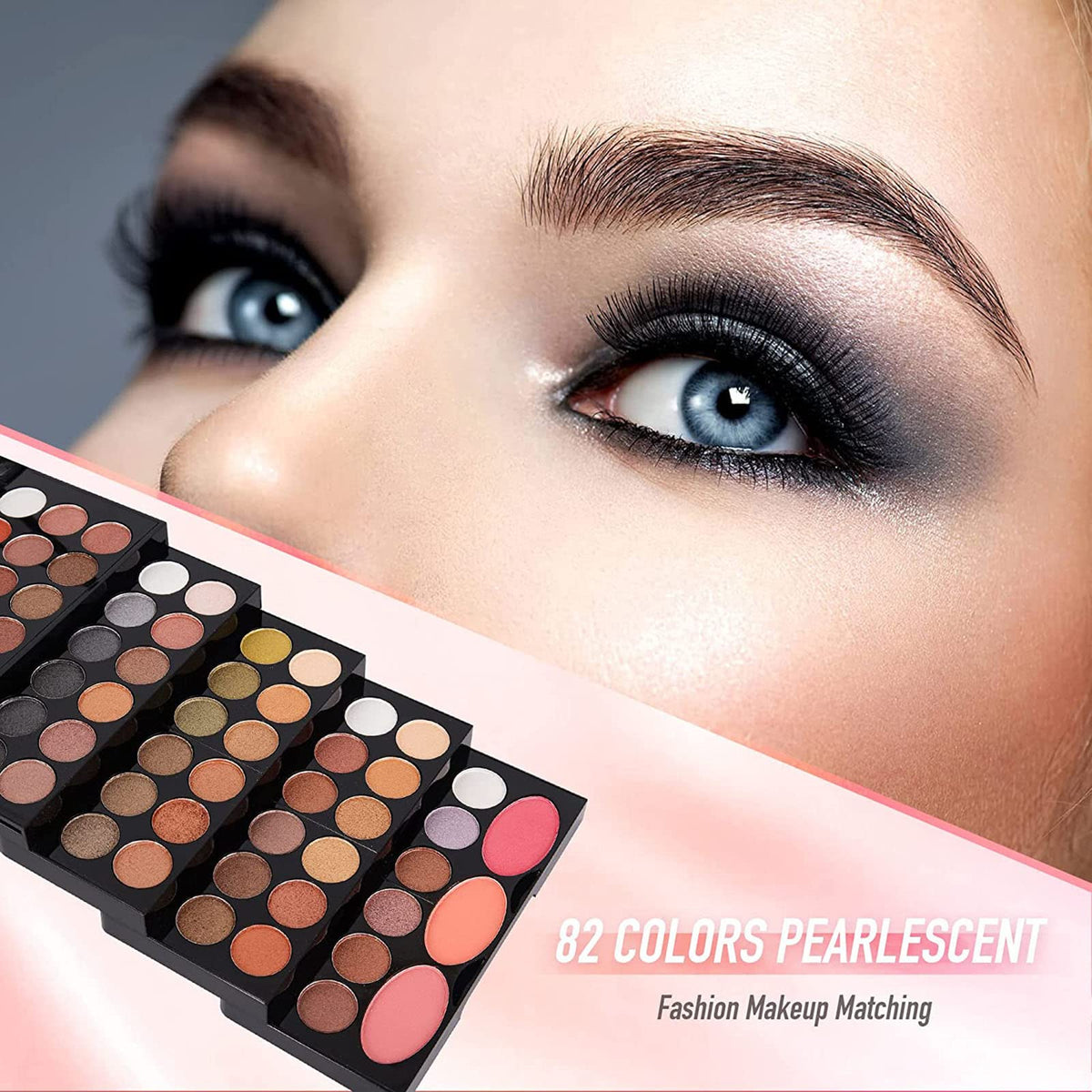 148 Colors Makeup Pallet,Professional Makeup Kit for Women Full Kit,All in One Makeup Sets for Women&Beginner,include Eyeshadow,Lipstick,Eyeliner,Concealer,makeup brush(045 Set-Black)
