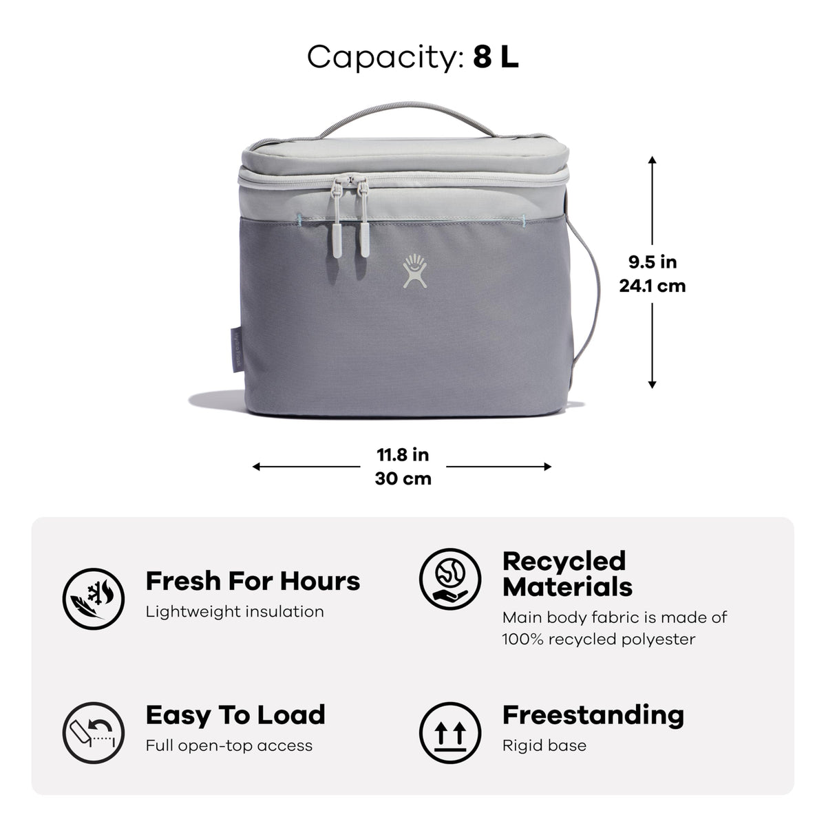 Hydro Flask Lunch Bag – Insulated Adult Lunch Cooler for Men and Women 5 L Agave