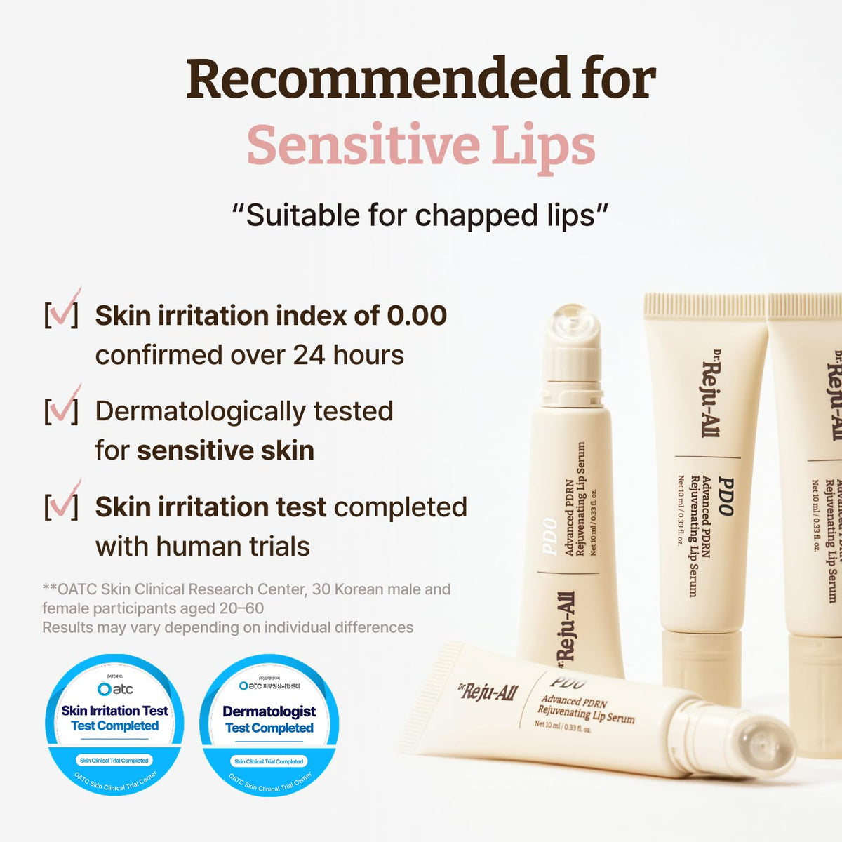 Dr.Reju-All Advanced PDRN Rejuvenating Lip Serum 0.3 Fl Oz