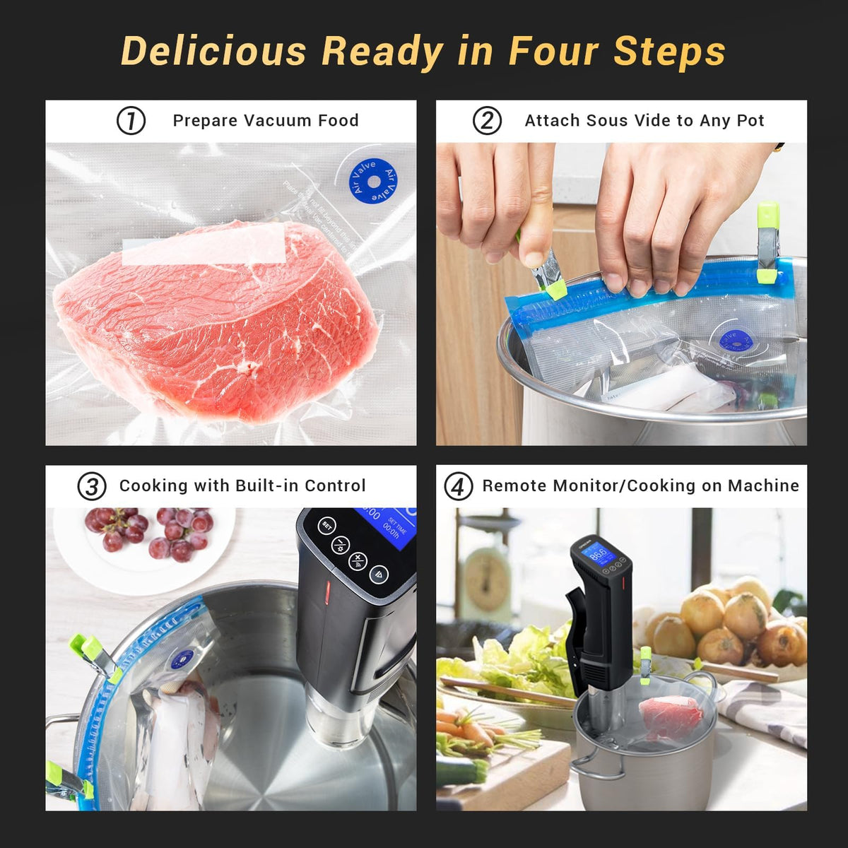 INKBIRD WiFi Sous Vide Cooker